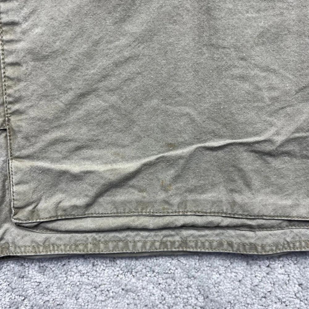 VINTAGE Banana Republic Vest Mens L Canvas Safari Utility Fishing Multi-Pocket